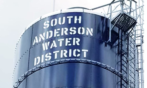 South Anderson Water District tower